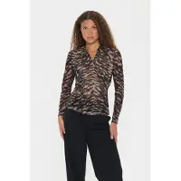 Saint tropez Blusa 'Migga' castanho / preto