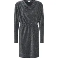 Kaffe Vestido 'KARita' cinzento escuro / prata