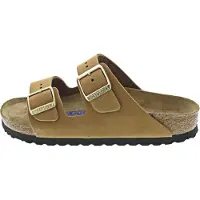 Birkenstock Chinelos Arizona Soft Footbed mulheres - Castanho - 40