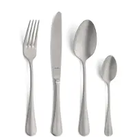 Amefa Baguette 844024MDF3C40 Stonewashed, conjunto de talheres de 24 peças numa caixa de madeira