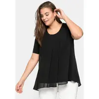 Sheego Blusa preto