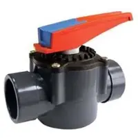 Cepex Válvula De Disco Rotativa Bidirecional 16059 Ø50-63 Fêmea/macho Com O-rings Epdm Para Conexão Por Encaixe