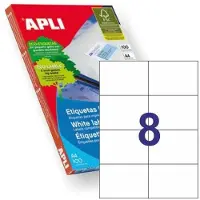 APLI Etiquetas | 105 x 74 mm Brancas 800 etiquetas