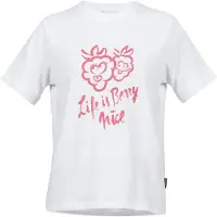 Kleinigkeit Camisa 'Big Berry' rosa / branco