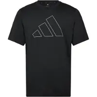 Adidas Camisa preto / branco