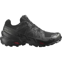 Salomon - Sapatilhas trail - Speedcross 6 Gtx W Black/Black/Phantom para Mulher - Tamanho 36 2/3 - Preto
