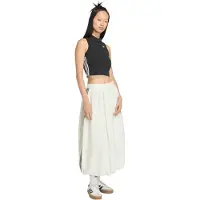 Adidas Saia 'Balloon Long' preto / branco