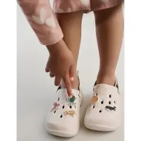 Liewood Sapatos abertos 'Milas' creme / laranja / preto / branco