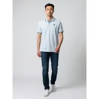 Blauer para homem. 26SBLUT02288 Pólo azul Damon (L), Casual, Algodão, Manga curta