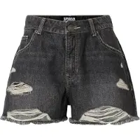 Urban Classics Calças de ganga preto denim