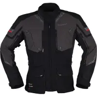 Modeka Panamericana II De Tecido Casaco Preto/Cinzento XL