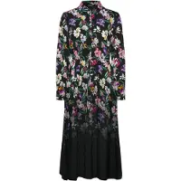 Desigual , Vestido chemise flores degradê, Viscose, XL