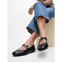 FitFlop Sapatos Boneca Delicato Crystal Buckle Leather