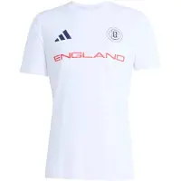 Adidas Camisola de futebol 'FIFA Fussball-Weltmeisterschaft 2026 England' vermelho cereja / preto / branco