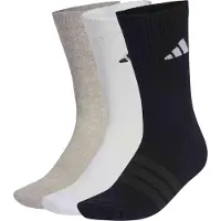 Adidas Meias de desporto 'Ess' greige / preto / branco