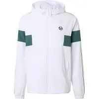 Sergio Tacchini Casaco de treino verde / branco