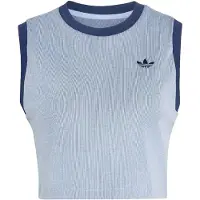 Adidas Top 'HEATHER' azul claro / azul escuro