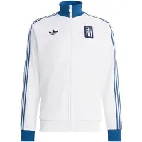 Adidas Casaco funcionais 'Greece Track' azul escuro / branco