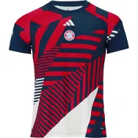 Adidas Camisola de futebol 'FC Bayern München 26/27 ' azul escuro / vermelho fogo / branco