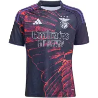 Adidas Camisa funcionais 'Sl Benfica 2025/2026 Special Edition' navy / roxo néon / laranja escuro / branco
