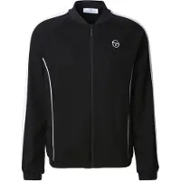 Sergio Tacchini Casaco em moletão 'Egeo' preto / branco