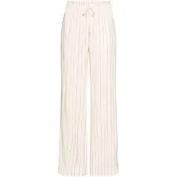 LASCANA Calças de pijama cor-de-rosa / branco natural