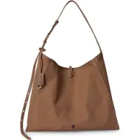 Ralph Lauren para mulher. 428P14303001 Bolsa messenger Polo Play de lona bege (OSFA), Casual, Algodão