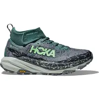 Hoka One One - Sapatilhas trail - Speedgoat 6 Mid GTX W Mountain Fog/Droplet para Mulher - Tamanho 6 US - Cinzento