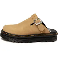Dr. Martens Chinelos ZebZag Mule mulheres - Bege - 43