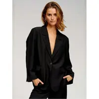 TeeShoppen Blazer ' Oversized ' preto