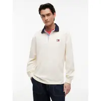 Tommy Hilfiger Camisa 'Ess' ecru / navy / vermelho vivo
