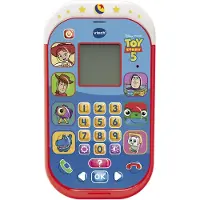 Vtech 5 Telefone Educacional Toy Story Versão Em Espanhol