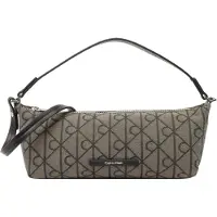 Calvin Klein Mala de ombro castanho / preto