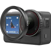 Telesin Filtro De Câmera Dslr/dslm Osmo Action 6 4 Unidades