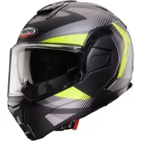 Caberg Trip Lunar Capacete Mate/Preto/Antracite/Amarelo L