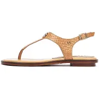 Martinelli para mulher. 1535-B006G Sandálias de couro Mazzini bege (36), Plano, 1 a 3cm, Fivela, Casual, Clássico