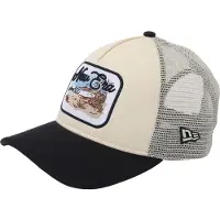 New Era Boné '9FORTY MC AF' bege claro / azul céu / preto / branco