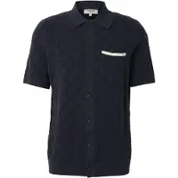 INDICODE JEANS Casaco de malha 'Brashin' azul escuro