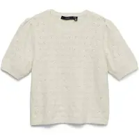 Vero Moda Blusa De Manga Curta Doffy Stitch 2/4 O-neck Knit