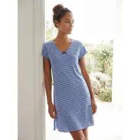 H.I.S. Camisola de pijama azul
