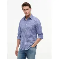 Tommy Hilfiger Camisa azul escuro / branco