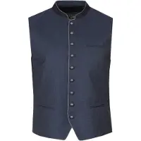 Marjo Casaco tradicional 'Grünenbach' azul escuro / cinzento
