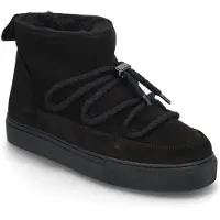 INUIKII para mulher. 1001.001.0092 Botas de Pele Classic Low preto (40), Couro, Plano, Cordão, Casual