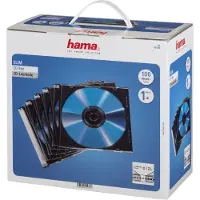 Hama Caixa De Cd Fina 100 Unidades