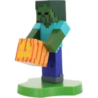 Exquisite Gaming Suporte De Dispositivo Mini Zombie Holdems Cable Guys E Suporte Para Telefone Minecraft 11 Cm