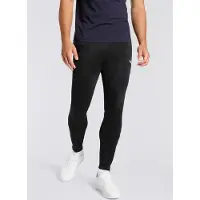 Puma Calças de desporto 'TeamRise' preto / branco