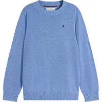 Tommy Hilfiger Pullover 'Essential Flag Embroidery' azul