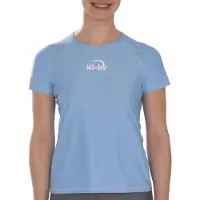 IQ-UV Rash Guard Manga Curta Uv Aqua Loose Fit