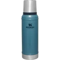 Stanley The Legendary Classic Bottle 1QT, Hammertone Lake 10-11346-094 garrafa térmica com bocal e copo para beber, 940 ml