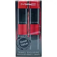 MAC Conjunto Duo Versicolor Brillante Lip Gloss 2 peças 85 ml